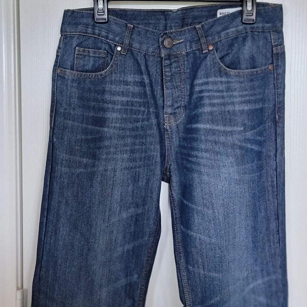 🌟Denim&Co Men's Jeans, slim fit, W34xL32
